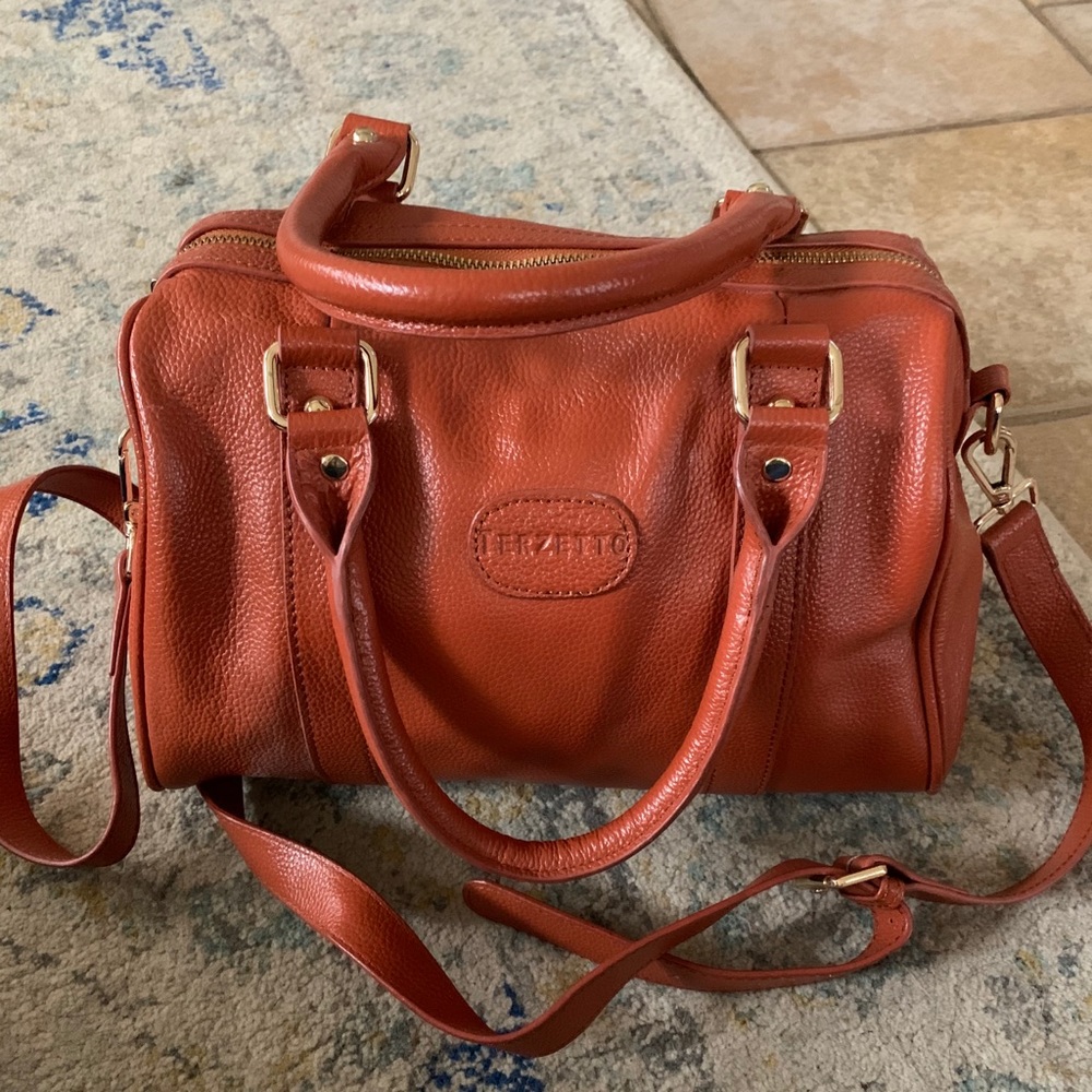 Terzetto Italian leather bag